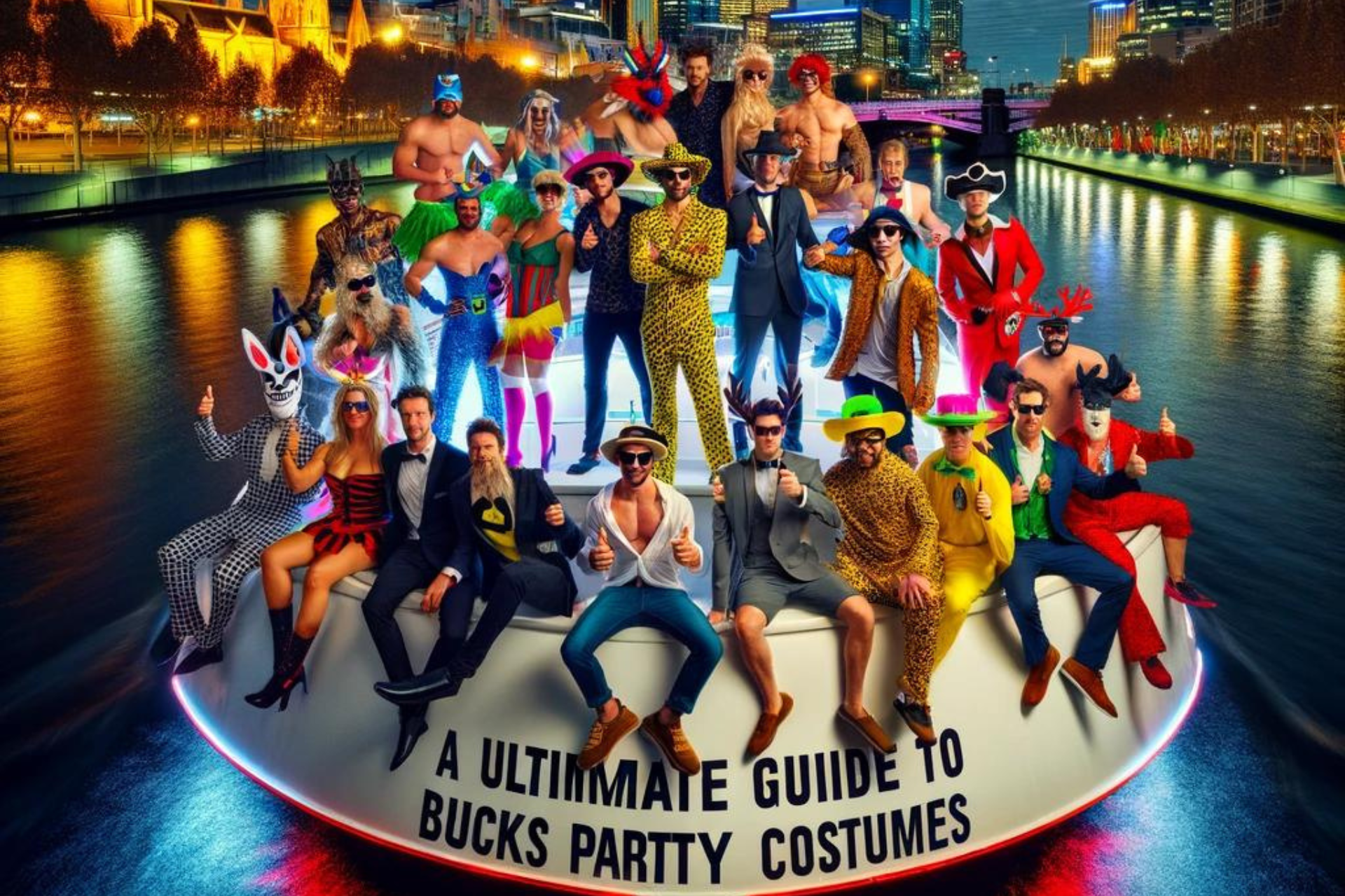 Ultimate Guide to Bucks Party Costumes Stand Out with Yarra River Cruises 1